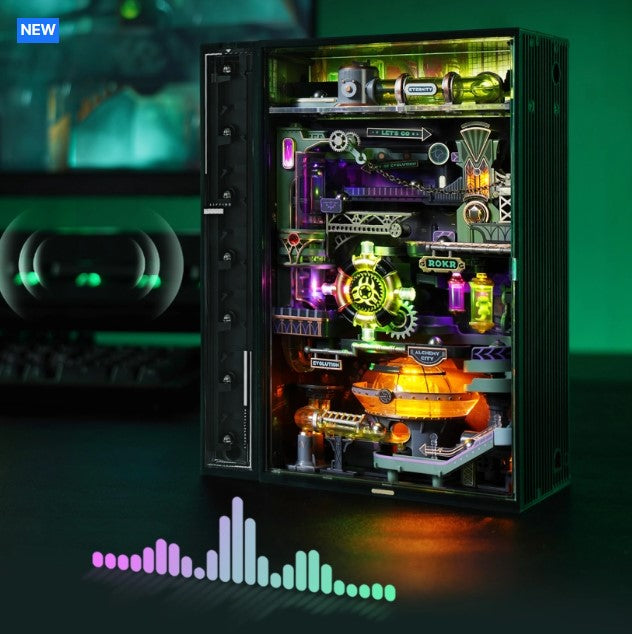 Alchemy City Magic meets - Mechanical 3D Puzzle