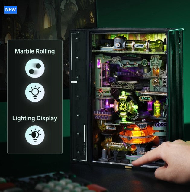 Alchemy City Magic meets - Mechanical 3D Puzzle