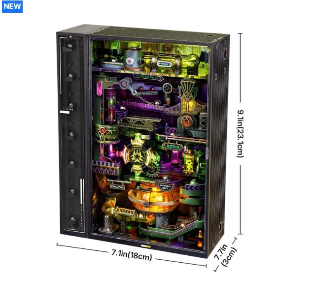 Alchemy City Magic meets - Mechanical 3D Puzzle