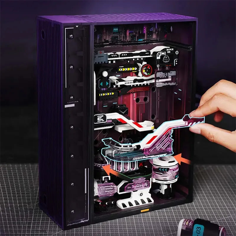 Future City Marble Run - Mechanical 3D Puzzle