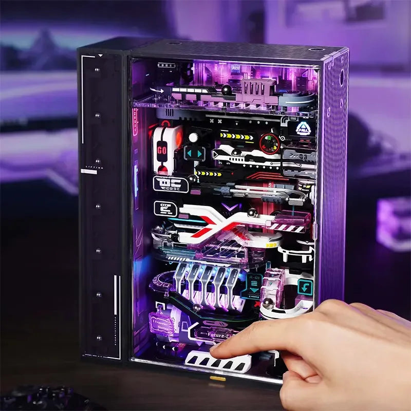 Future City Marble Run - Mechanical 3D Puzzle