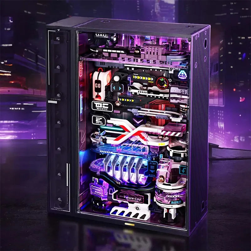 Future City Marble Run - Mechanical 3D Puzzle