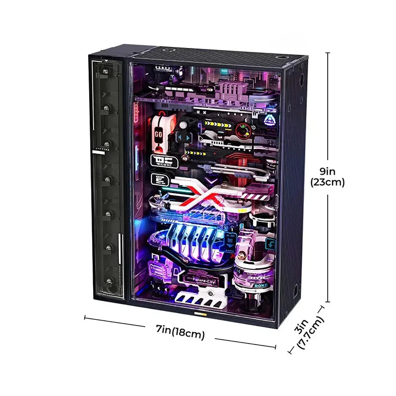 Future City Marble Run - Mechanical 3D Puzzle